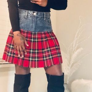 Poppin’ Plaid Skirt